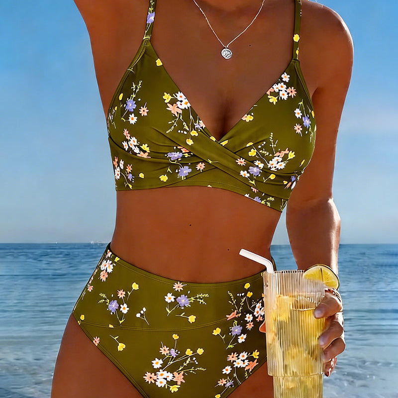 Entrecroisé – Sexy bikiny s květinovým vzorem