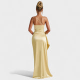 Ariel – Elegantní citronové šaty