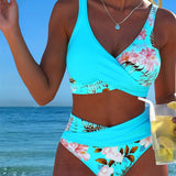 Bikini – Kontrastní květinový model