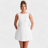 Carrie – Elegantní mini šaty s perlami