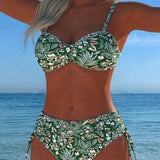 Fleuri – Elegantní tanga bikiny komplet