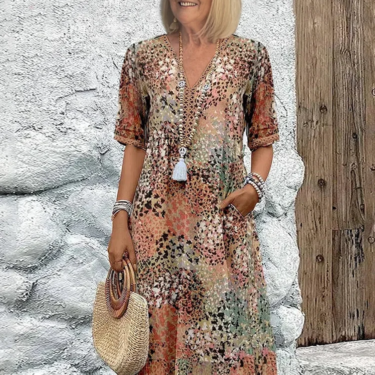Lia – Lehké midi šaty