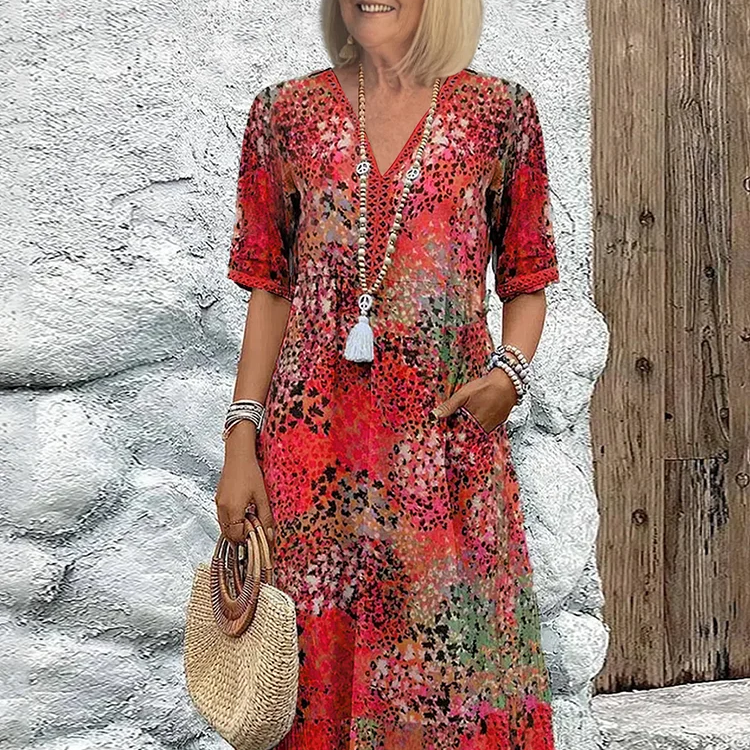 Lia – Lehké midi šaty