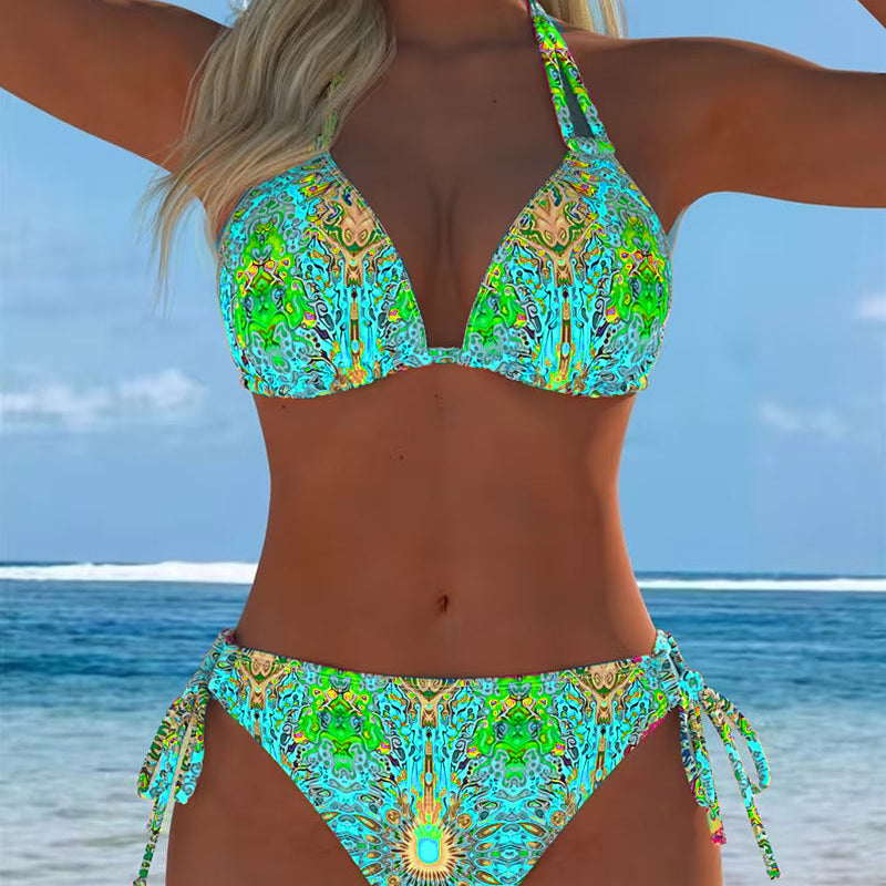 Värviline – Stylové bikiny s výstřihem