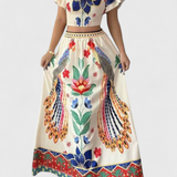 Itzel – Boho komplet s etnickými vzory