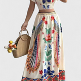 Itzel – Boho komplet s etnickými vzory