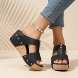 Gigi – Stylové kozačky na klínku
