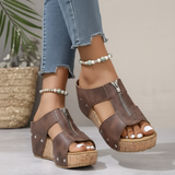 Gigi – Stylové kozačky na klínku