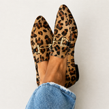 Gia – Elegantní loafers s leopardím vzorem