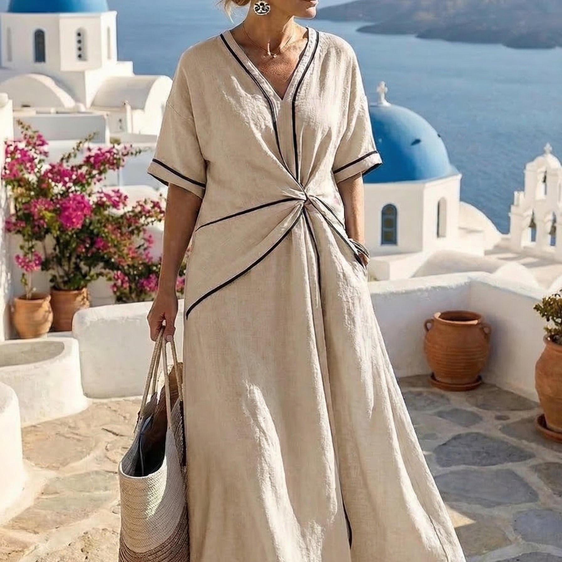 Santorini™ – Vzdušné letní šaty