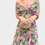 Luana – Elegantní šaty s výstřihem do V