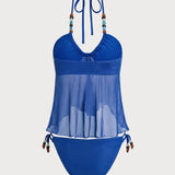 Sinine – Elegantní tankini komplet
