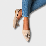 Lily – Elegantní béžové loafers
