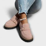 Lora – Elegantní loafers s kulatou špičkou