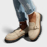 Lora – Elegantní loafers s kulatou špičkou