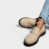 Lora – Elegantní loafers s kulatou špičkou