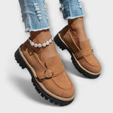 Lora – Elegantní loafers s kulatou špičkou
