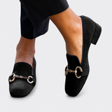 Louna – Elegantní loafers s ozdobnou sponou