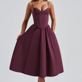 Maileen – Elegantní midi šaty