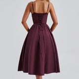Maileen – Elegantní midi šaty