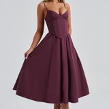 Maileen – Elegantní midi šaty