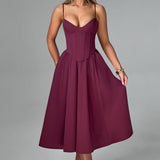 Maileen – Elegantní midi šaty