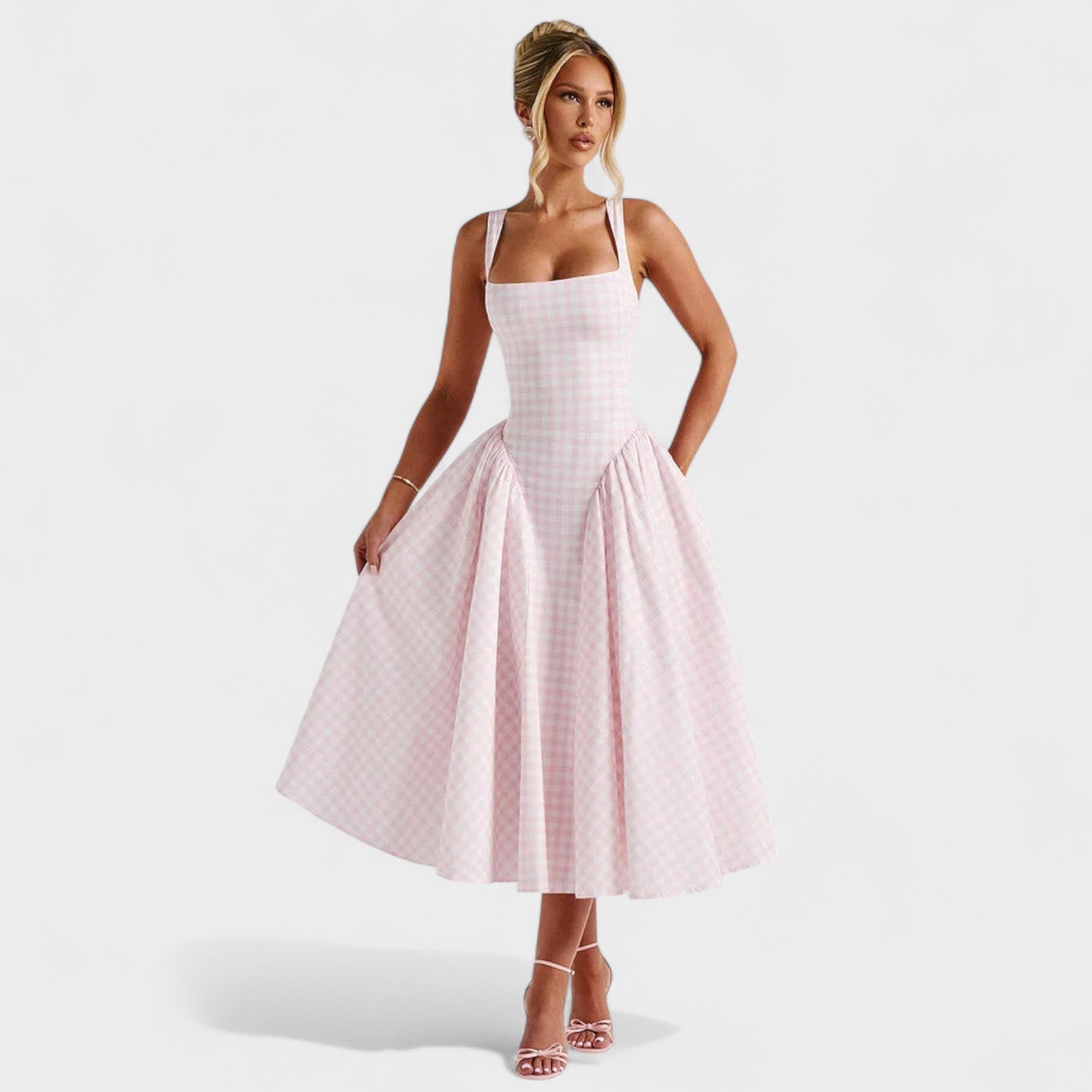 Sherrie – Retro midi šaty