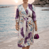 Olivia – Elegantní šaty s výstřihem do V