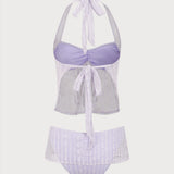 Lilla – Elegantní tankini komplet