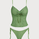 Roheline – Elegantní tankini komplet