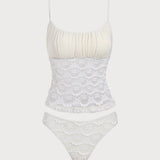 Off White – Elegantní tankini komplet