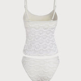 Off White – Elegantní tankini komplet