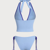 Sinine – Elegantne tankini komplekt