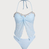 Hele Sinine – Elegantní tankini komplet