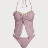 Off White – Elegantní tankini komplet