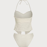 Off White – Elegantní tankini komplet
