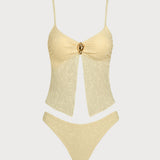 Kirsijacquard – Elegantní tankini komplet