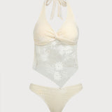 Beige – Elegantní tankini komplet