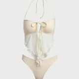 Off White – Elegantní tankini komplet