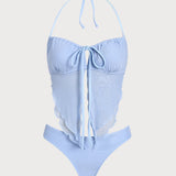 Off White – Elegantní tankini komplet