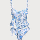 Hele Sinine – Elegantní tankini komplet