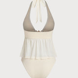 Off White – Stylový tankini komplet