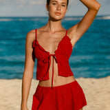 Veinipunane – Elegantní tankini komplet