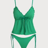 Roheline Rüüsärk – Stylový tankini komplet