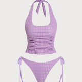 Lilla Rüsche – Elegantní tankini komplet