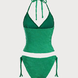 Roheline – Elegantní tankini komplet