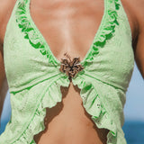 Hele Roheline – Elegantní tankini komplet