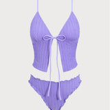Lilla – Elegantní tankini komplet