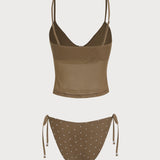 Kohvi Polka – Stylový tankini komplet