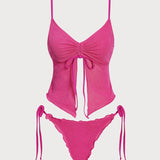 Sinine Lurex – Elegantní tankini komplet